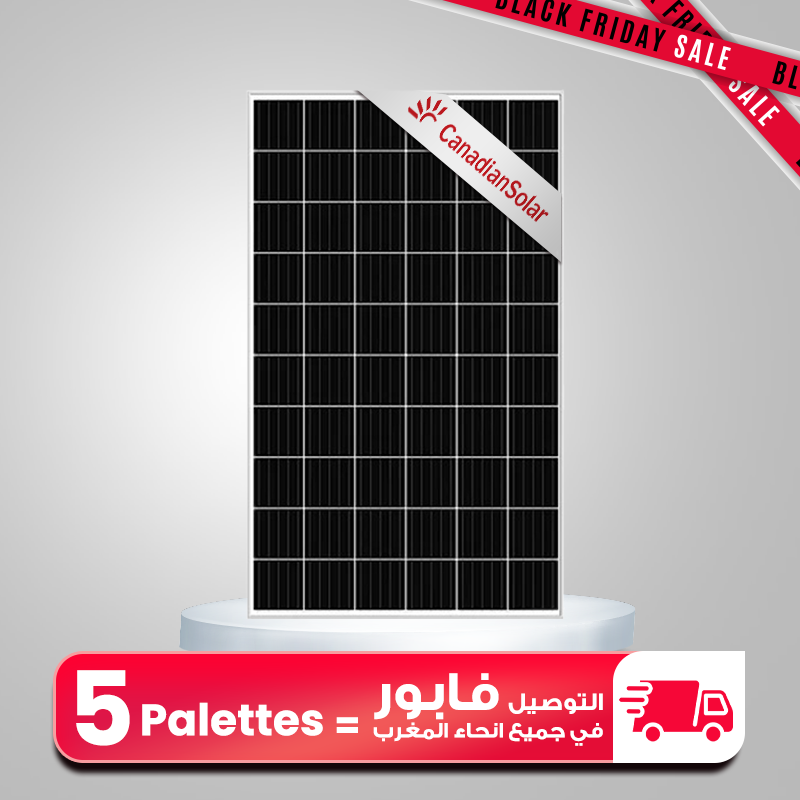 PALETTE-PANNEAU SOLAIRE BIFACIAL CANADIAN SOLAR 710Wc (33Pièces)